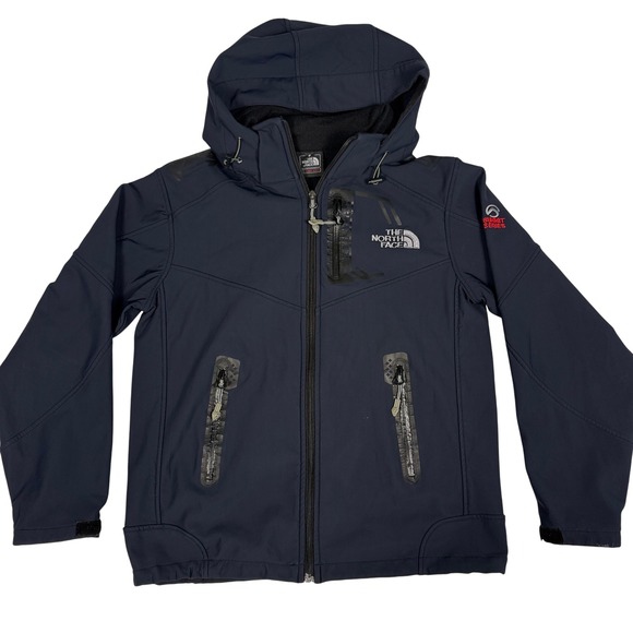 The North Face Summit Series Gore-Tex Hooded Jacket Womens Small Navy - Picture 1 of 10